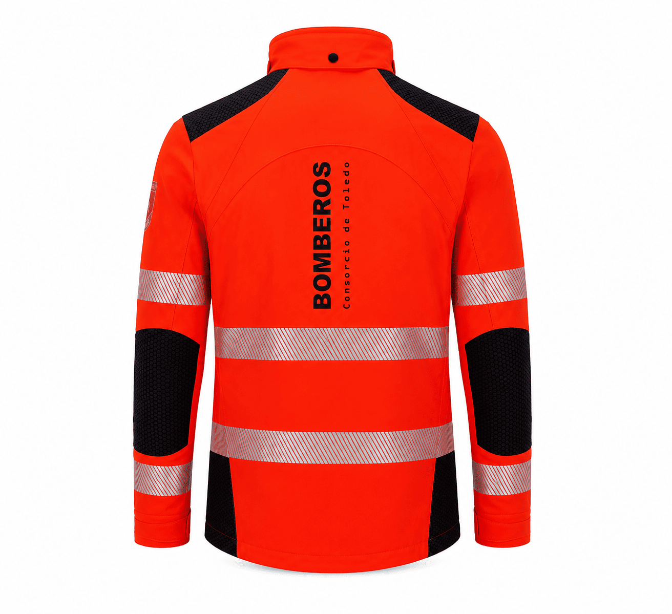 Conjunto Impermeable Bomberos Toledo - Vista Trasera