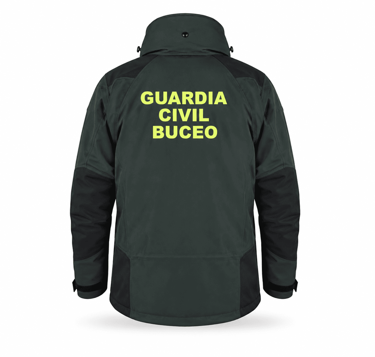 Anorak Impermeable Vista Trasera