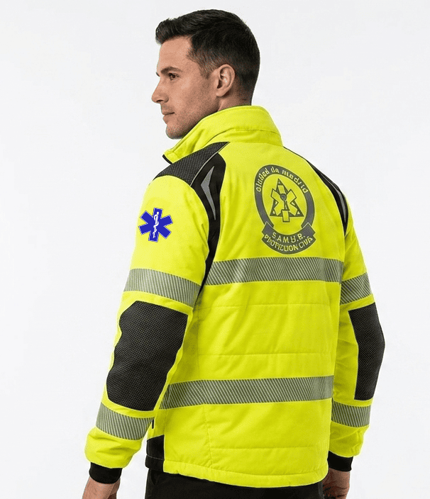 Chaqueta SAMUR Vista Trasera